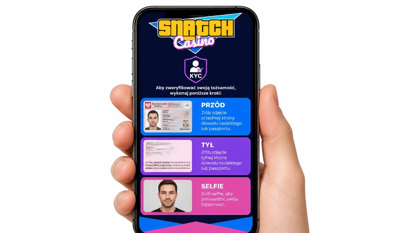 Weryfikacja KYC na telefonie – dokumenty + selfie zgodnie z instrukcjami